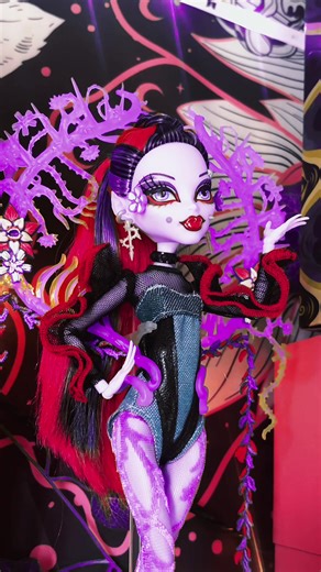 What if Venus was purple instead? 💚🔁💜 #monsterhigh #skullector #venusmcflytrap #fyp #mattelcreations