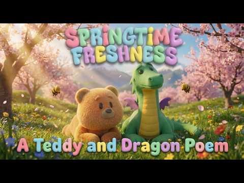 Springtime Freshness 🌸 | A Wholesome Animated Song by Teddy and Dragon
