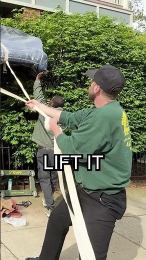 What to Do When Your Furniture Won't Fit Through the Front Door! (How to Rope Hoist Furniture)