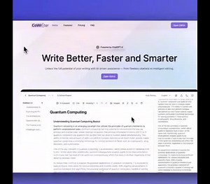 Have you tried using Cowriter.ai? It's the best writing tool you can find @ai.cowriter #aitools #aiwebsites #huxliai #artificialintelligence #chatgpt #openai #coolwebsites #education #schoollife #studentlife #studenthacks #studyhacks #studenttips #student #students #website #websites #aicowriter
