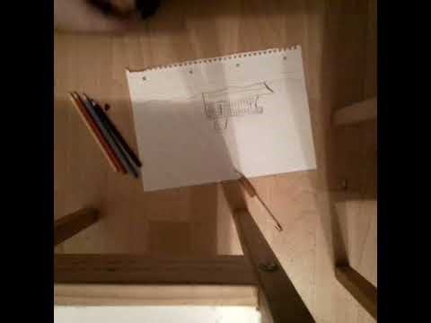 How to draw a cruise ship