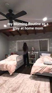 My morning routine as a stay at home mom. #momlife #morningroutine #asmr