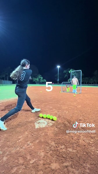 Softball Pitch Tracking Drill for Improved Hitting Accuracy