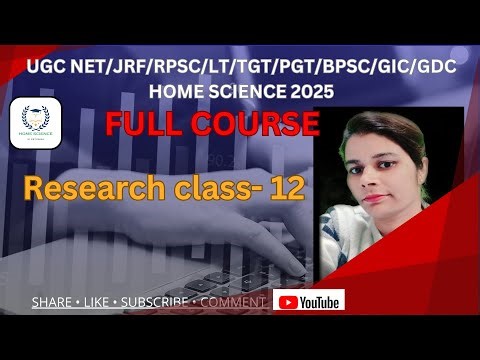 RESEARCH CLASS-12 @HOME SCIENCE KI PATHSALA