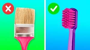 2.5M views · 4.1K reactions | Clever art hacks and painting tricks you have to try: | 5-Minute Crafts GIRLY | Facebook