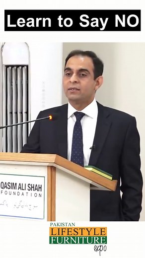 Learn To Say No - Qasim Ali Shah | Qasim Ali Shah