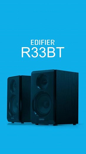 Simplistic design that perfect for your room, desktop set up, or even in living area. This is Edifier R33BT Wireless Bluetooth Active Speaker! It also comes with wooden enclosure for better sound. Click the yellow bag to order ⬇️