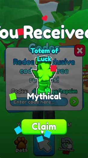 Tap Simulator Codes #shorts