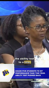 50K views · 297 reactions | Grade 5 students will sit the Performance Task exam this year as planned. However, the Ability Test has been delayed to a later time in the Grade 6 period. Permanent Secretary in the Ministry of Education, Skills, Youth, and Information, Dr. Kasan Troupe, shared these updates at the Education Transformation Oversight Committee (ETOC) press conference this morning (October 16). | Jamaica Information Service | Facebook