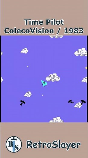 Time Pilot Gameplay Colecovision