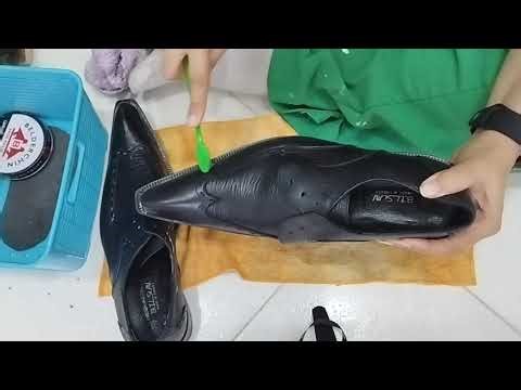 How to make leather shoes super shiny | Leather shoes