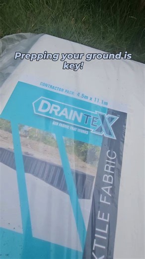 Upon installing any garden building foundation it's key to prep...