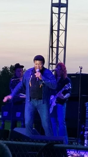 Chubby Checker performing The Hucklebuck