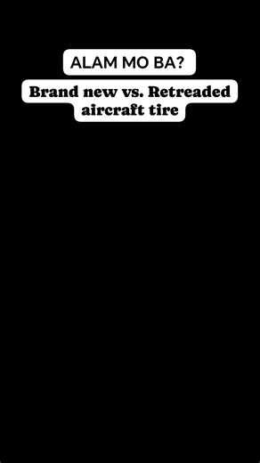 Alam Mo Ba? Aircraft Tire Retreading When an aircraft tire is reused, the process is called retreading. This involves replacing the worn-out or damaged tread of the tire with a new one, making it safe and efficient for further use, potentially several times before it's no longer viable. The retreading process typically includes: °Removing the used tire. °Sending it to a retreading firm, often the original tire manufacturer. °Thorough inspection to ensure safety and economic feasibility for retre