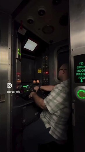 NJT cab view horn Sequence! #railroad #railfan #railway #train #newjerseytransit #newjersey #cabview