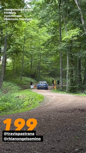 Shakedown stage at SOFR. Looking forward to some fun, technical stages here in Ohio for round 5 of the American Rally Association championship this weekend. Subaru Motorsports USA Yokohama Tire Rhianon Gelsomino | Travis Pastrana