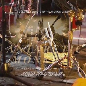 One week to go before the classic Antarctic Monkeys are at The Apex 🎸 Firmly established on the tribute scene, their live show has the power and passion needed to deliver the powerful tunes of the Arctic Monkeys ... don't miss out! Book now for Sat 8 Jun 👉 https://bit.ly/AntarcticMonkeysApex24 | The Apex