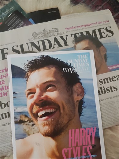 Harry Styles in Sunday Times Magazine: A Fan's Delight