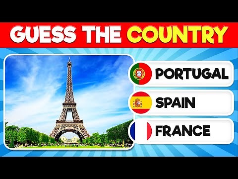 Can You Guess the Country by the Landmark? 🌎 50 FAMOUS LANDMARKS QUIZ