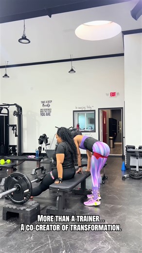 I love what I do. Being a trainer isn’t just about reps and sets-it’s about energy, alignment, and forward movement. Yes, we train the body... but we’re also strengthening the mina, clearing blocks, and reconnecting to something deeper. Only about 5% of this is the workout. The rest is intention, trust, accountability, and a divine kind of healing that happens when two people show up ready. This is a two-way street. You bring your willingness, your goals, your truth. I bring my energy, guidance,
