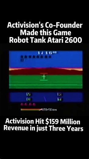 Robot Tank Atari 2600 - Activision's Co-Founder Made this Game #atari2600 #retrogaming