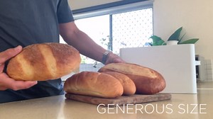 Norkin Large Bread Box with Cutting Board Lid, 13.5” x 7.5” x 9”, Holds 2+ Loaves, Breadbox for Kitchen Countertop, Air Vents to Keep Bread Fresh, Farmhouse Bread Saver Box, Homemade Bread Storage