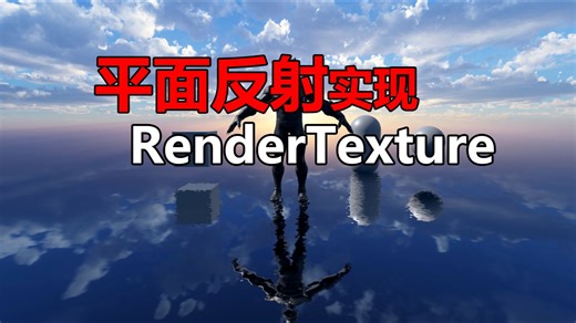 RenderTexture平面反射