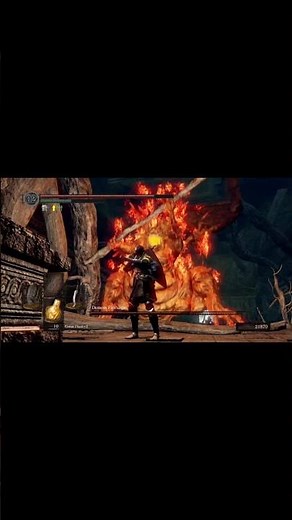 Flamberge Vs Demon FireSage in Dark Souls Remastered