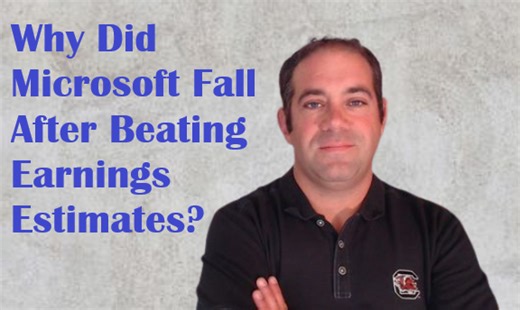 Here's Why Microsoft Fell After Earnings, Despite Beating Expectations | The Motley Fool