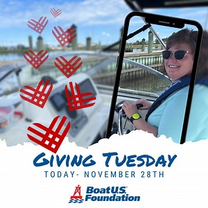 IT'S HERE ❤️️ Join us in our mission to promote safe, clean and responsible boating. With your support, we can continue to provide essential boating safety education, promote environmental stewardship, and keep boating a safe and enjoyable pastime! Join Us this #GivingTuesday >> https://www.boatus.org/giving