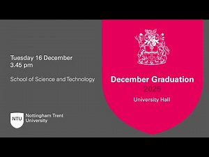 3.45 pm - Ceremony 9: NTU Graduation 16 Dec 2025 - School of Science and Technology