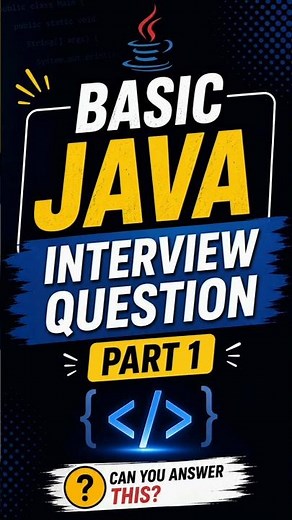 java Basic interview question