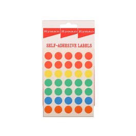 Ryman Assorted Dots 13mm Pack of 350