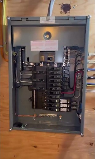 Perfect electrical panel installation step by step #electrical #diy