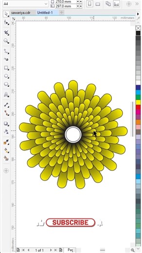 Coreldraw Design || Coreldraw tutorial || tips and tricks #shorts #youtubeshorts #coreldraw #viral