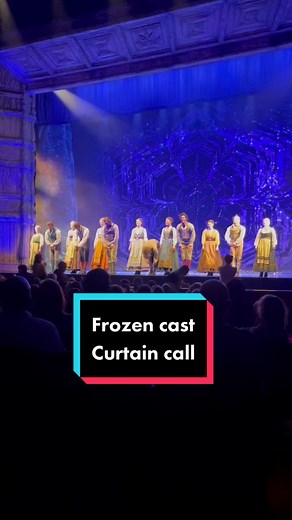 Disney's Frozen Musical in London: Curtain Call Highlights