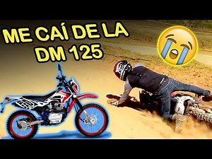 Probé la NUEVA Italika DM125 en tierra *MOTOCROSS*