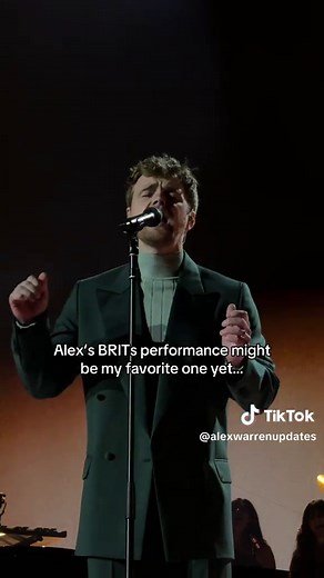 Alex Warren's Unforgettable Brit Awards Performance