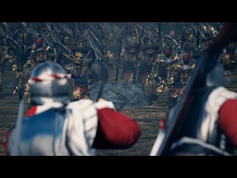 Ambush ｜Totalwar Warhammer cinematic battle ｜Greenskin vs Empire