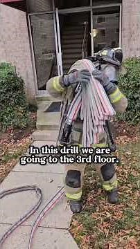 Master the Shoulder Load! Firefighters Demonstrate Fast Fire Attack Deployment