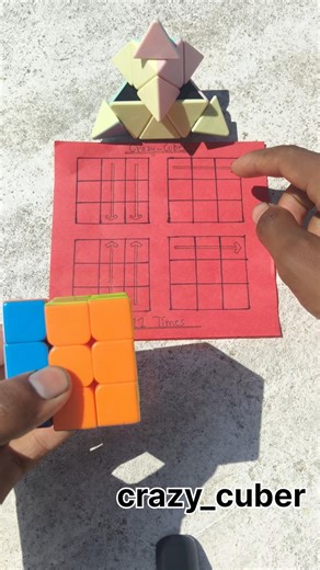 3 by 3 rubik's cube solve in magic tricks #rubikscube #puzzle #cube #rubik #ytshorts #dropsenabled