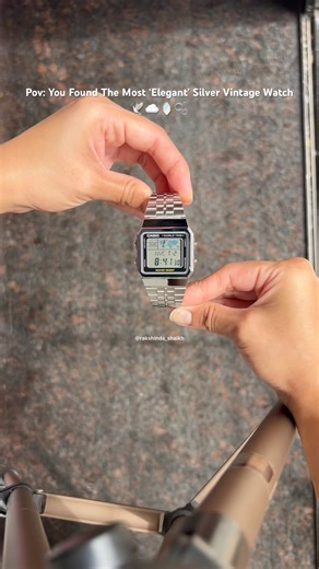 Casio Vintage A500WA-1DF Digital Watch For Sale!❤️🤭#myntra #myntrafinds #casio #casiowatch #shorts