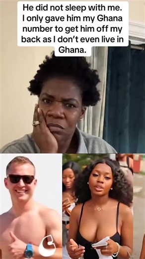 Naana Donkor Arthur - NDA | The lady featured in the video has clarified that although the Russian man approached her, there was no interaction or relationship between... | Instagram