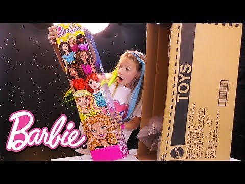 The biggest Barbie doll from ASDA on Ava Toy Show
