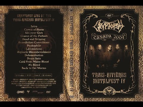 Cryptopsy - Live at Trois Rivières Metal Fest IV 2004 ( Full Live) [1080p]