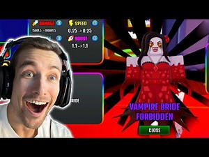 Showcasing Forbidden Hero 'Vampire Bride' in The House (TD) on ROBLOX