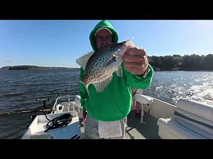 Oct 2/2025 Crappie fishing lake Oconee