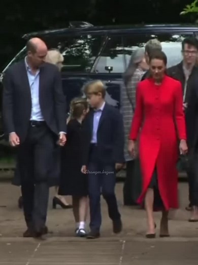 Prince George Protecting Princess Charlotte with a Sweet Gesture