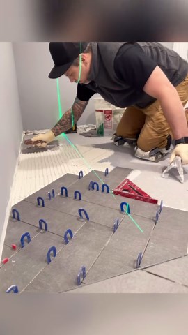 Completed Herringbone Pattern: A Stylish Finish