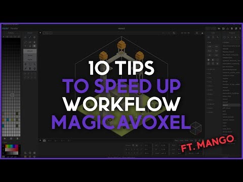 10 Tips in MagicaVoxel You Probably Didn't Know ft MangoVoxel